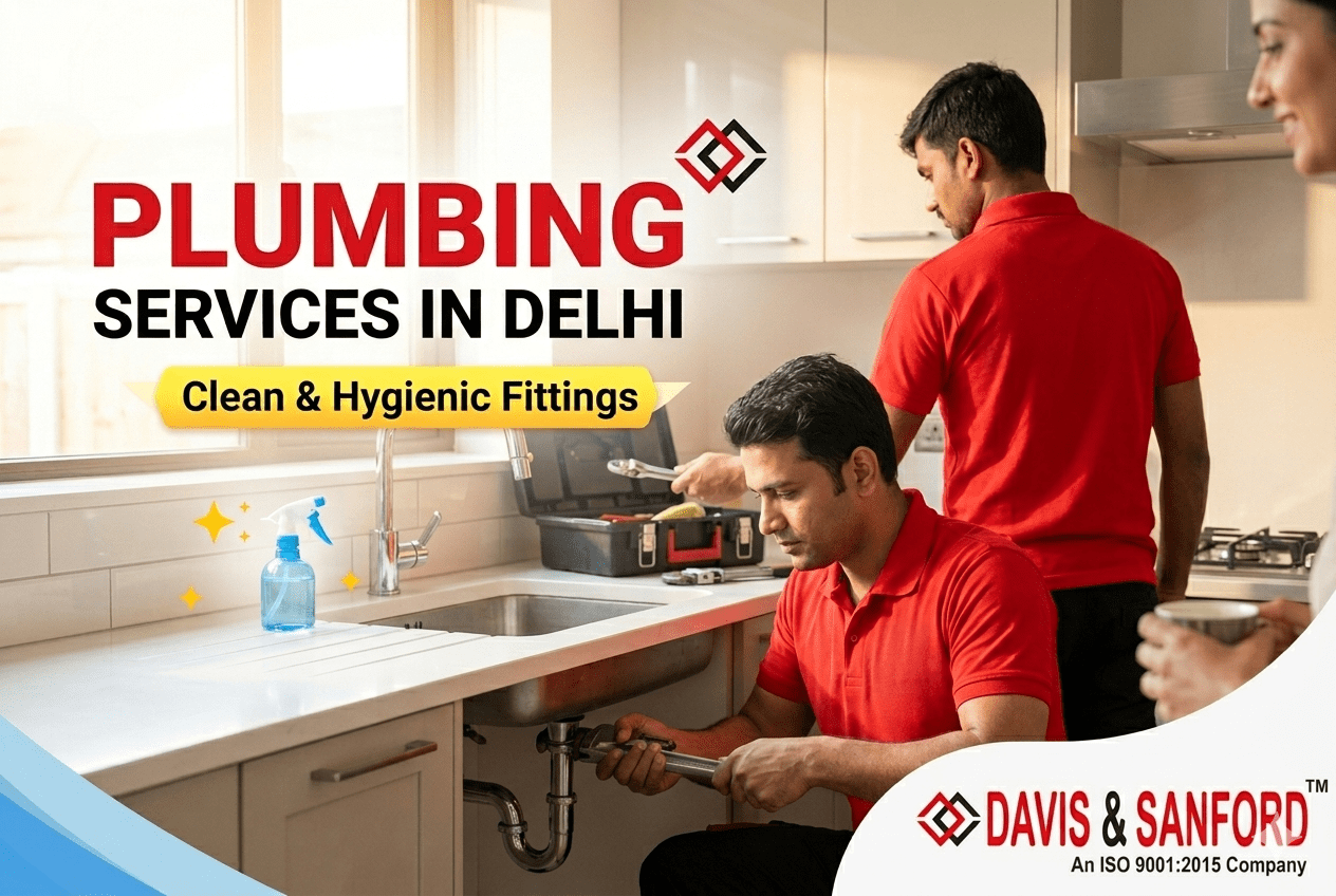 Professional plumbing services in Delhi ensuring clean, safe, and hygienic kitchen fittings for your home.