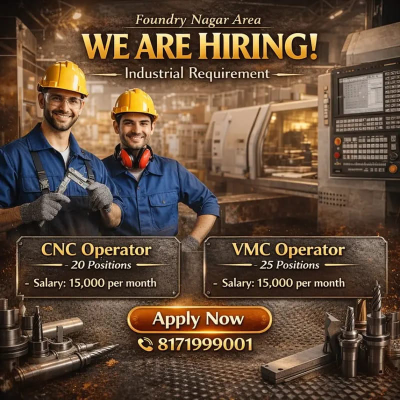Industrial Hiring Foundry Nagar