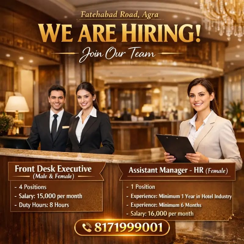 Agra Hotel Hiring